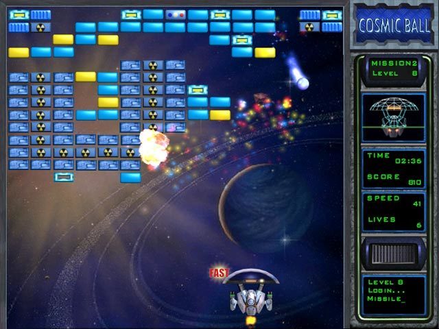 Cosmic Ball - Screenshot #1