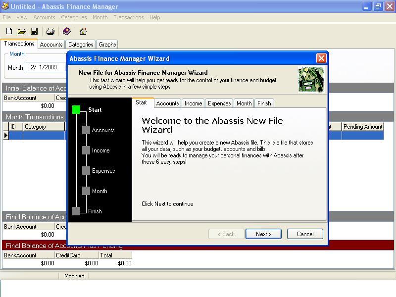 Abassis Finance Manager - Screenshot #3