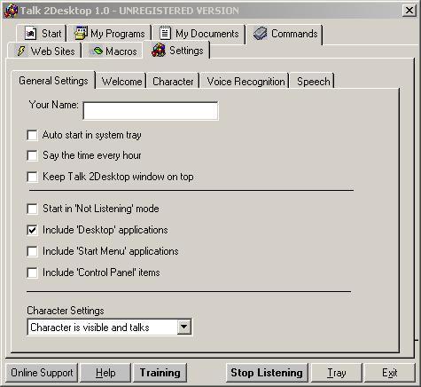 Talk 2Desktop - Screenshot #1