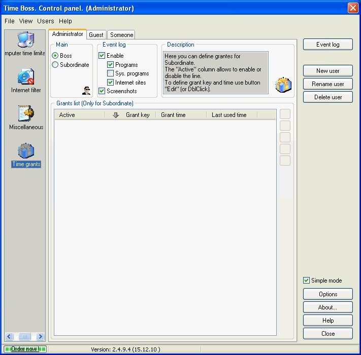 download the last version for windows Time Boss Pro 3.36.005