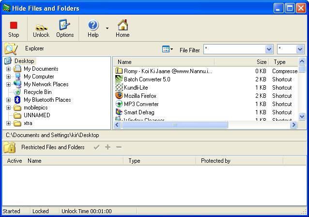 Hide Files and Folders download for free - SoftDeluxe