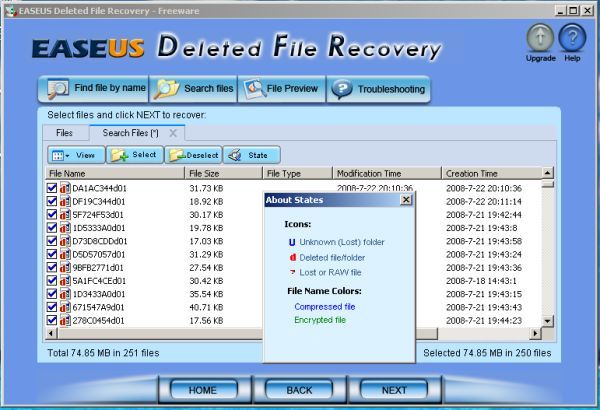 osforensics recover deleted files