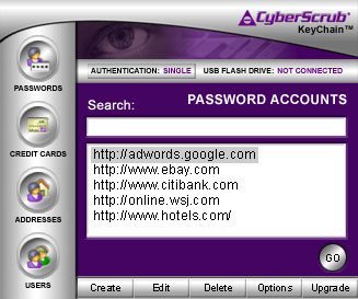 CyberScrub KeyChain - Screenshot #1