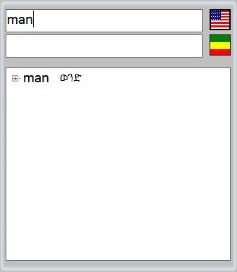 SelamSoft Amharic-English Dictionary - Screenshot #2