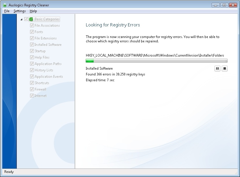 AusLogics Registry Cleaner - Screenshot #29
