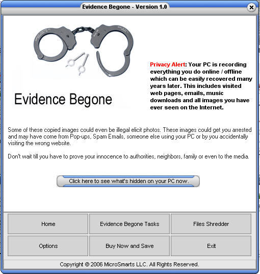 Computer Begone Evidence Begone latest version - Get best Windows software