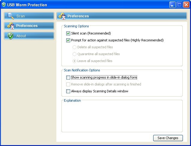 USB Worm Protection download for free - SoftDeluxe