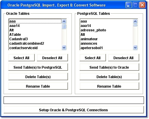 Сопоставление типов данных oracle с postgresql