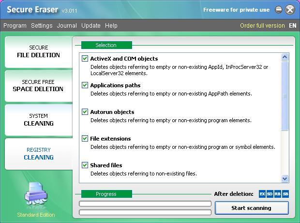 download the last version for android ASCOMP Secure Eraser Professional 6.002
