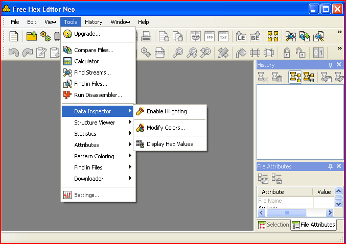 HHD Software Hex Editor - Screenshot #2