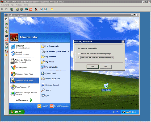 Advanced Net Monitor for Classroom Professional - Screenshot #3