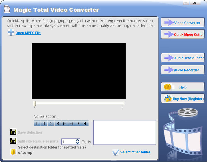 Magic video converter portable