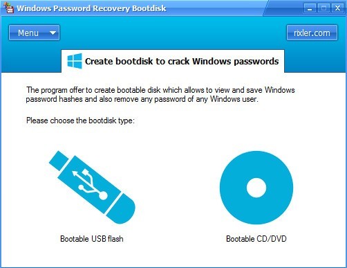 Windows Password Recovery Bootdisk - Screenshot #2