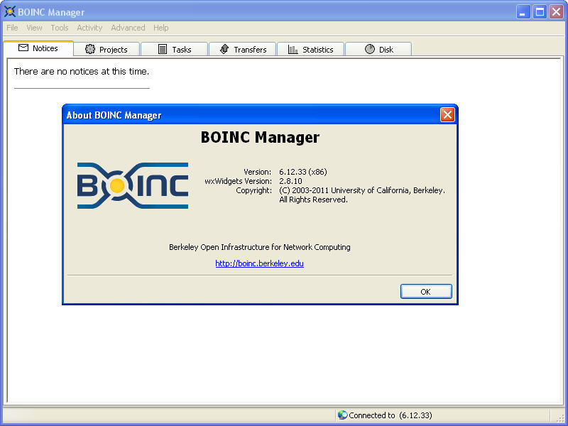 boinc host location