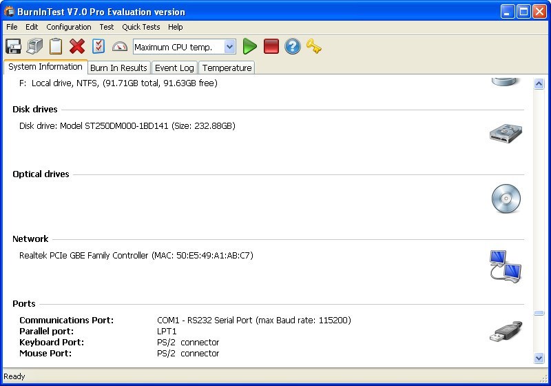 BurnInTest Pro latest version - Get best Windows software