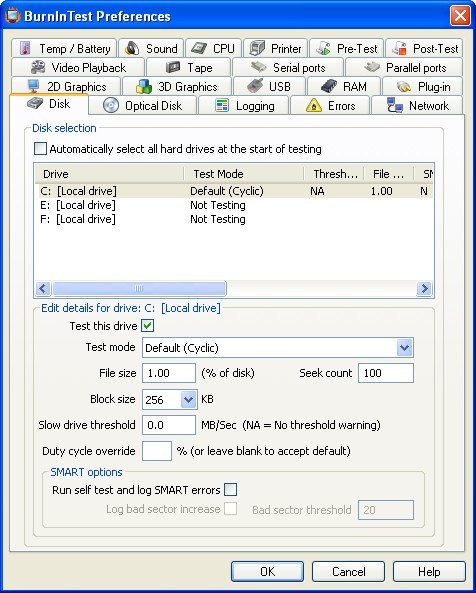 BurnInTest Pro latest version - Get best Windows software