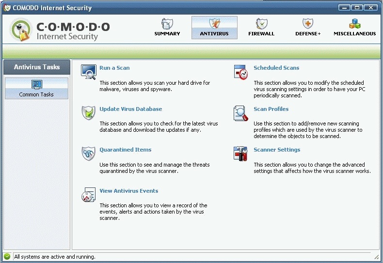 COMODO Internet Security - Screenshot #6