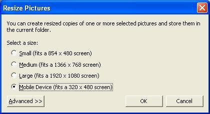 Image Resizer Powertoy Clone for Windows - Screenshot #1