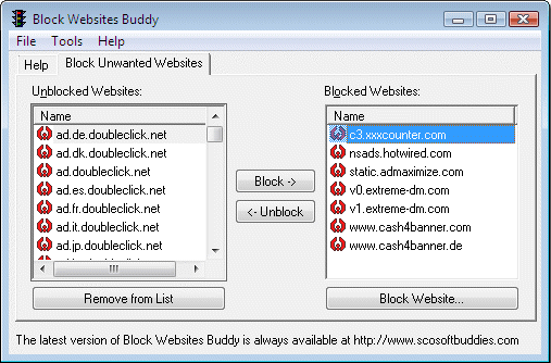 Block Websites Buddy - Screenshot #4