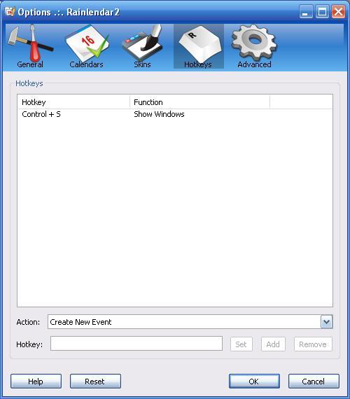 Rainlendar - Screenshot #16