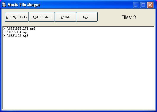 Mp3 файл. Merger 3b. Music file.