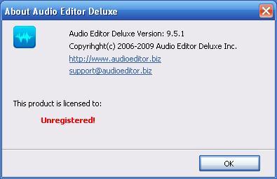 Audio Editor Deluxe - Screenshot #8