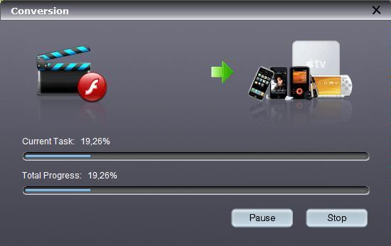 Free FLV to MP4 Converter - Screenshot #2