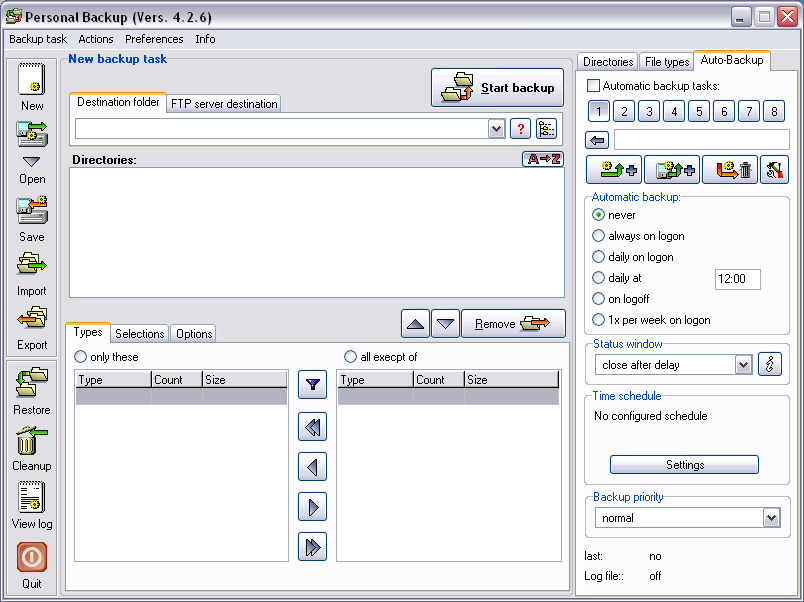 Personal Backup - Screenshot #18