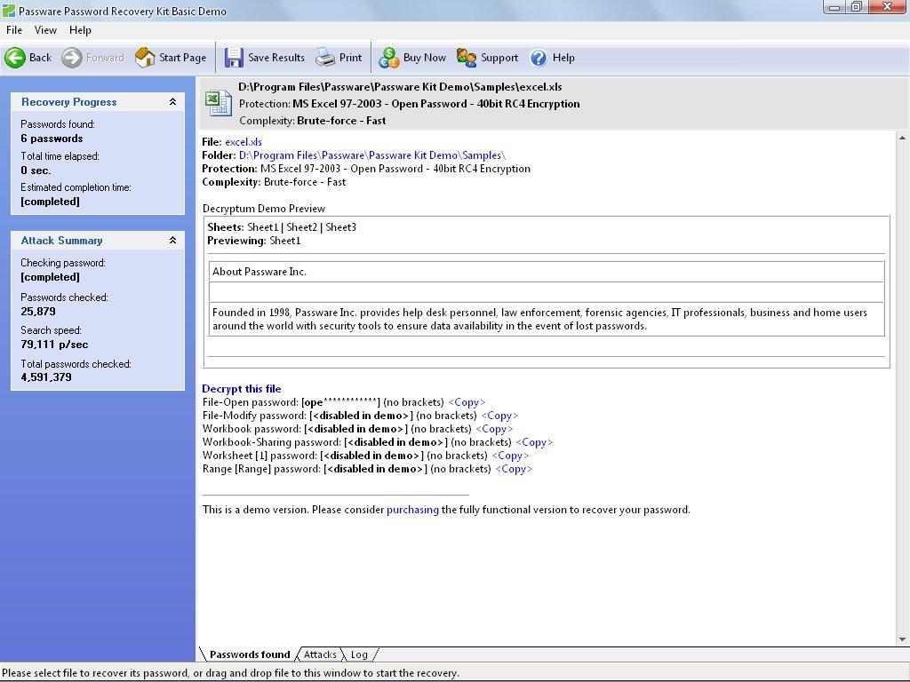 Passware Kit Basic - Screenshot #11