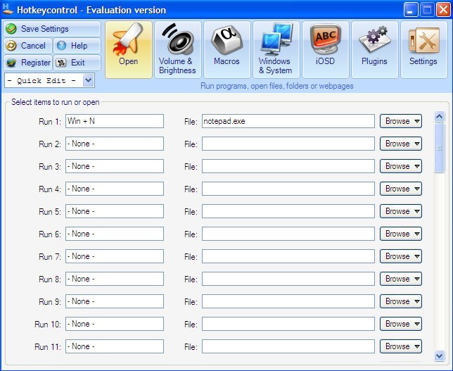 Hotkey control как пользоваться