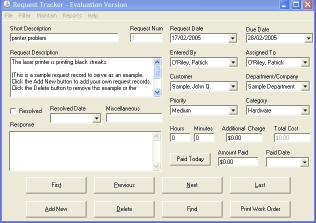 Request Tracker latest version - Get best Windows software